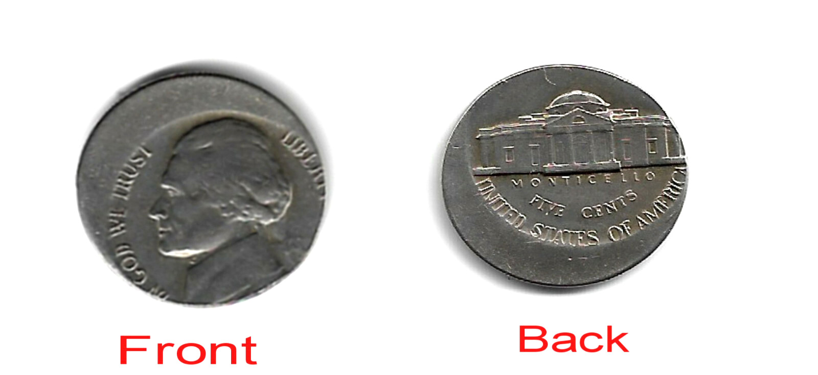 Rare Find / Jefferson Nickel / Mis Print /Excellent Addition To Your Collection!
