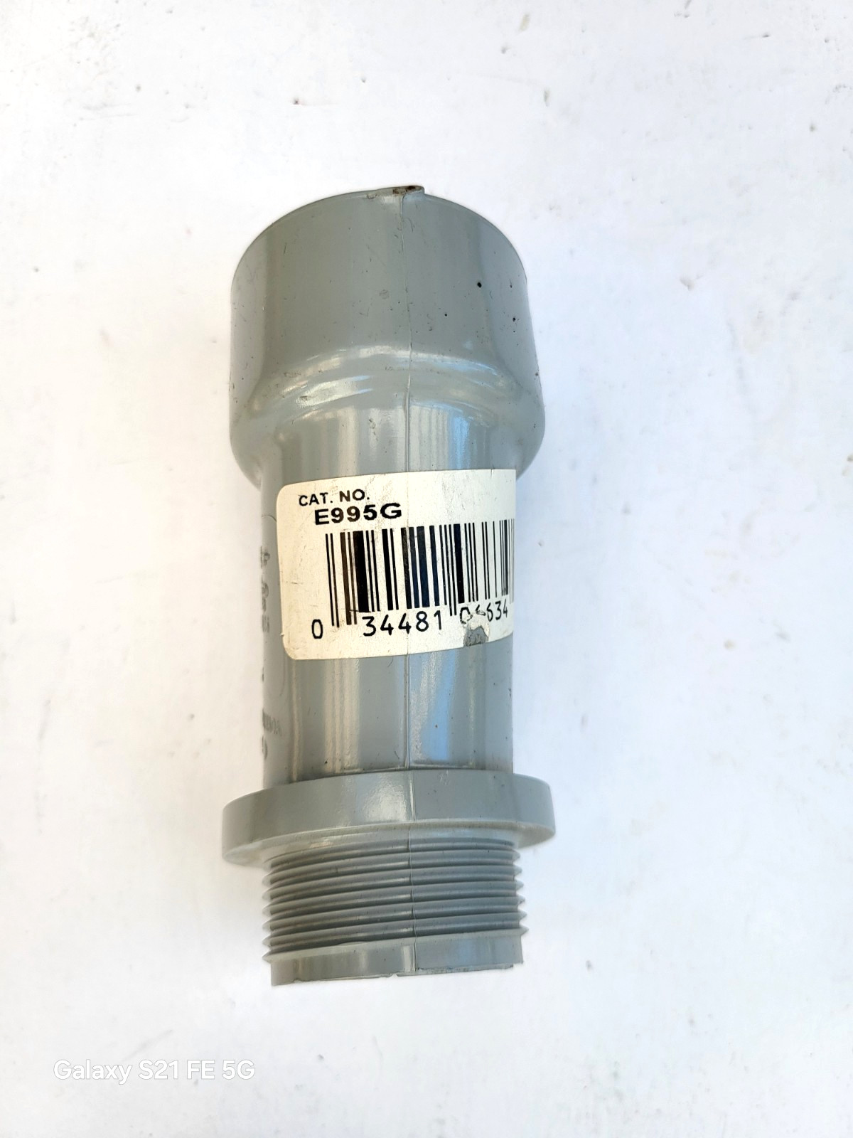 Carlon E977LC & E995G Offset Pipe 1 1/4" and 3" Strap