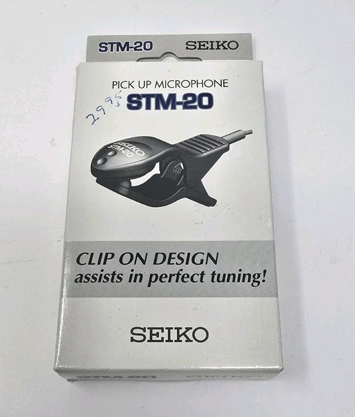 Seiko STM20 Clip Style Pickup Microphone New in the Box!