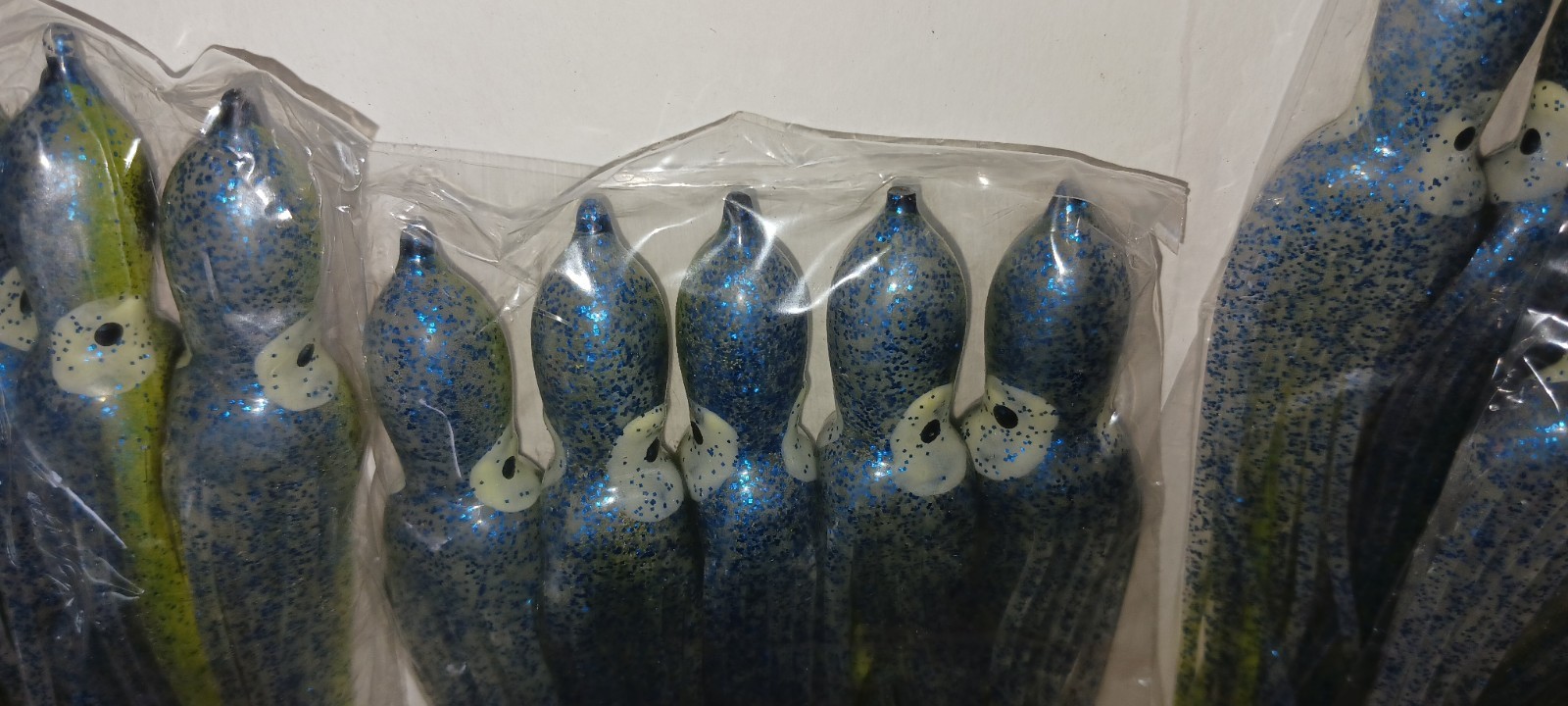 6" Squid Skirts 25 Pack