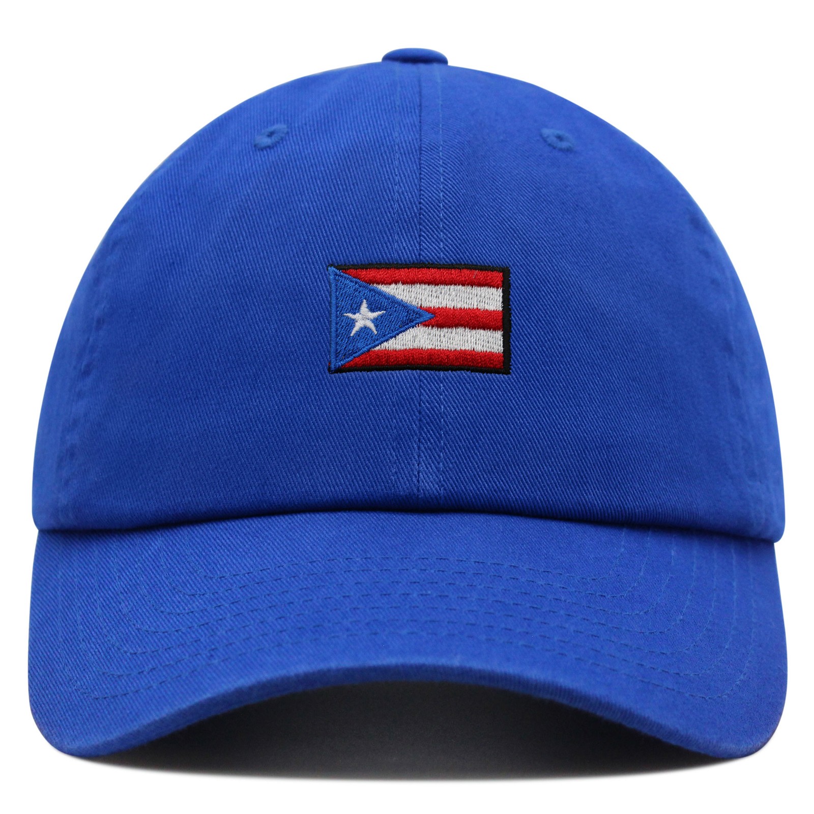 JPAK Flag of Puerto Rico Premium Dad Hat Washed Cotton Relaxed Fit Patriotic Tra