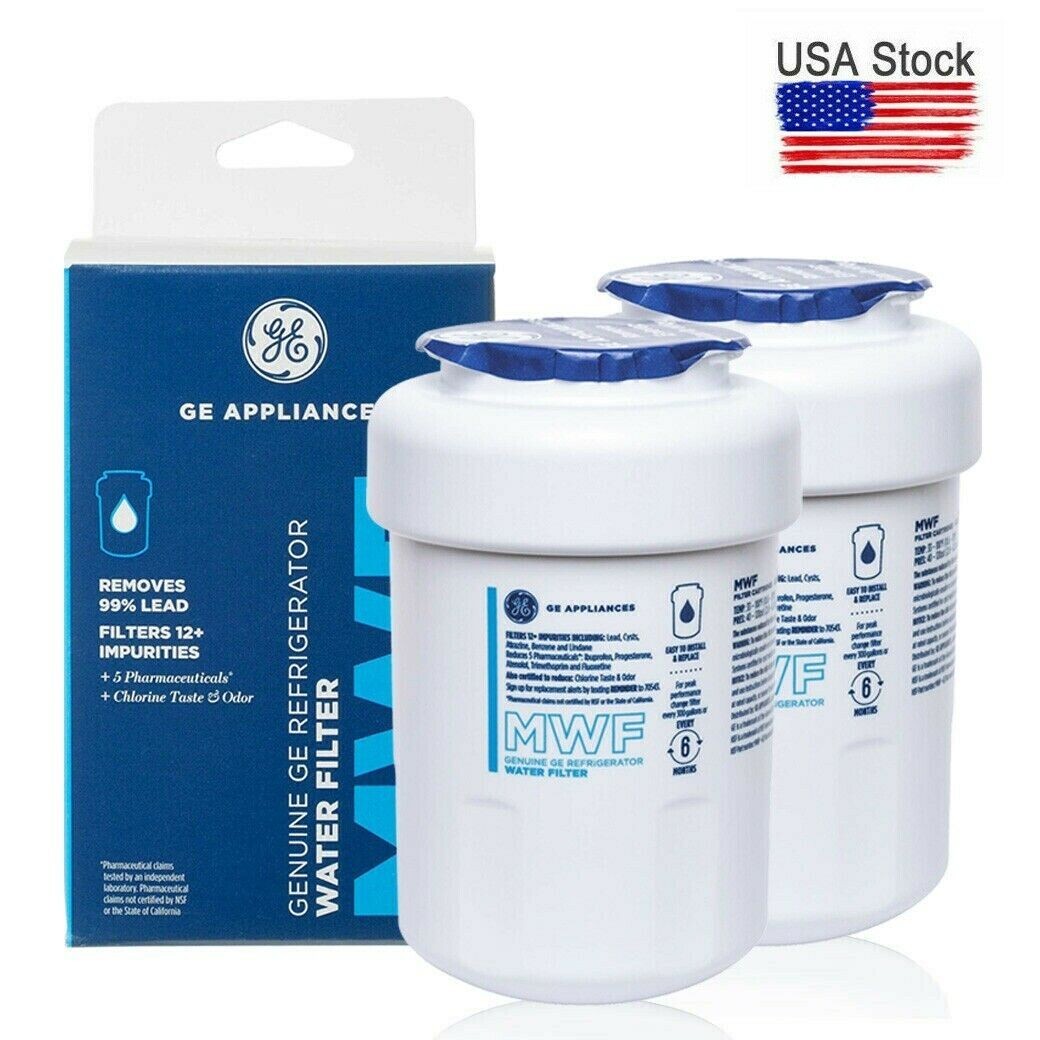 2 Pack GE MWF Water Filter  – Premium Quality,New Sealed
