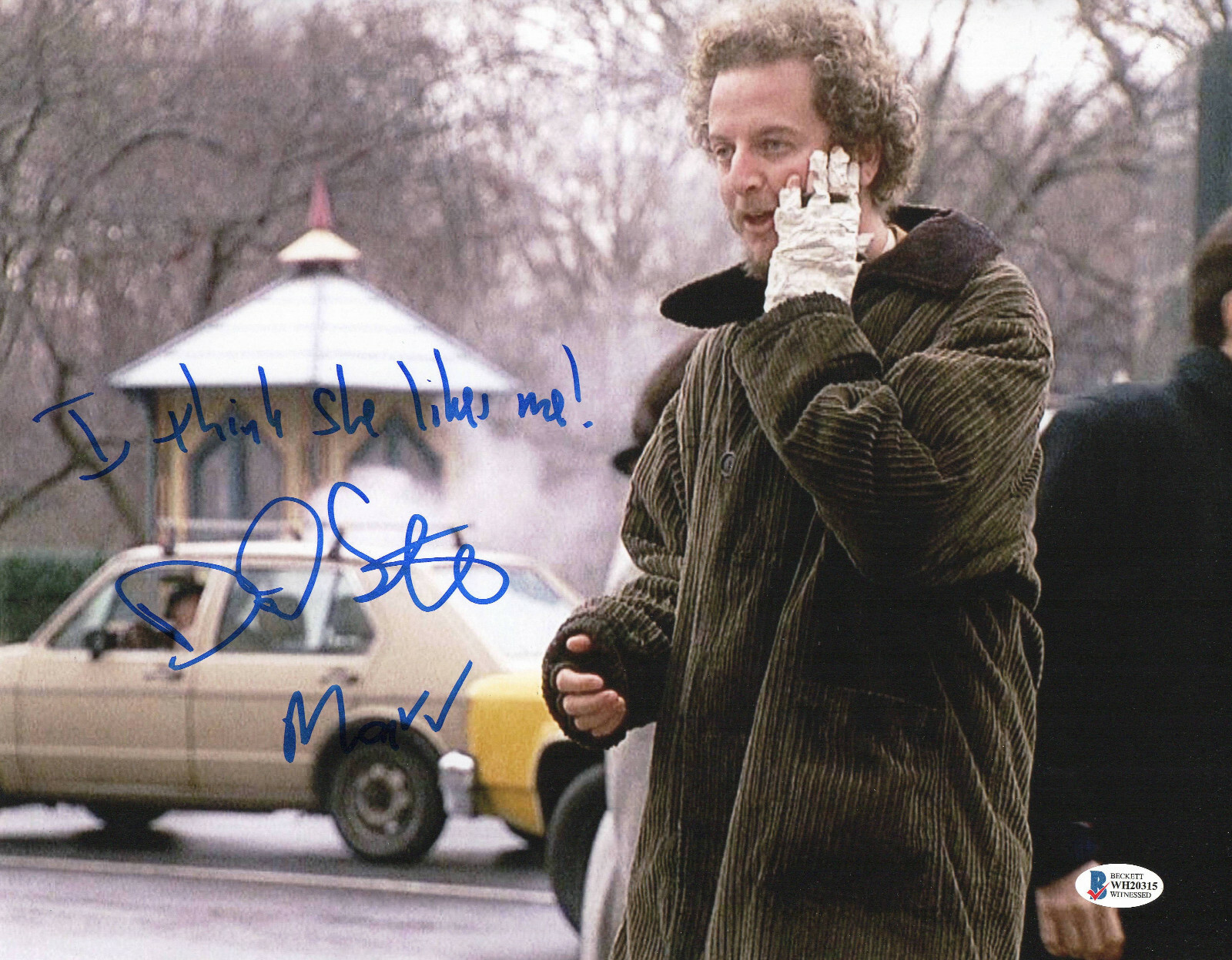 DANIEL STERN SIGNED AUTOGRAPH HOME ALONE 11X14 PHOTO BECKETT BAS MARV