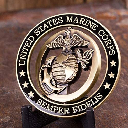 Marine Corps EGA Spinner Challenge Coin