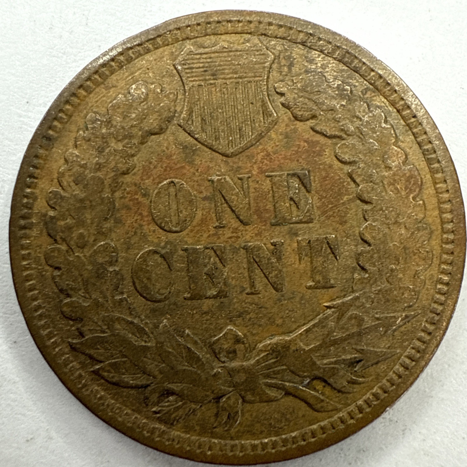 1908 Indian Head Cent Exact Coin Imaged #IND2124