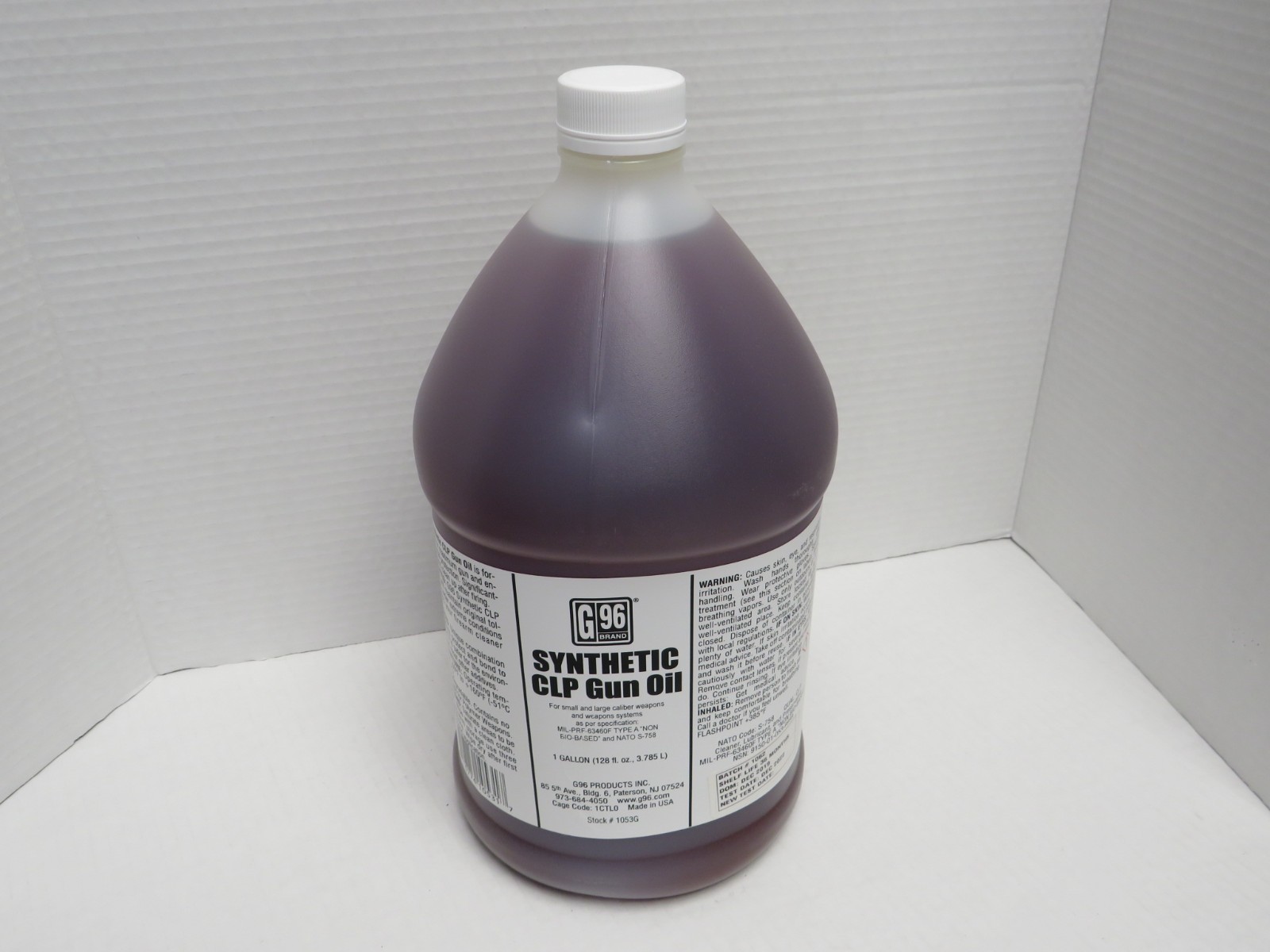 G-96 SYNTHETIC CLP GUN OIL( 1- GALLON ) MIL-PRF-63460F CLEANER  #1053G  USA