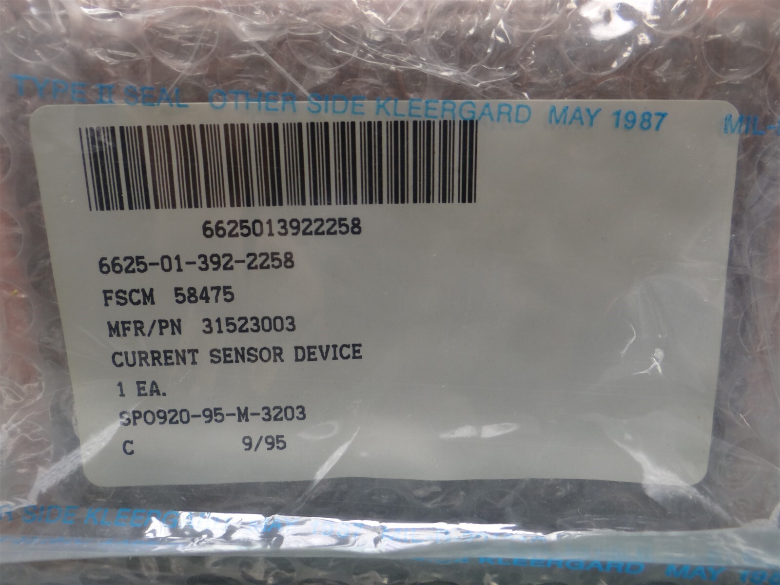 NMP Control Module Current-Time Sensing and Signalling Device PN: 705500-104