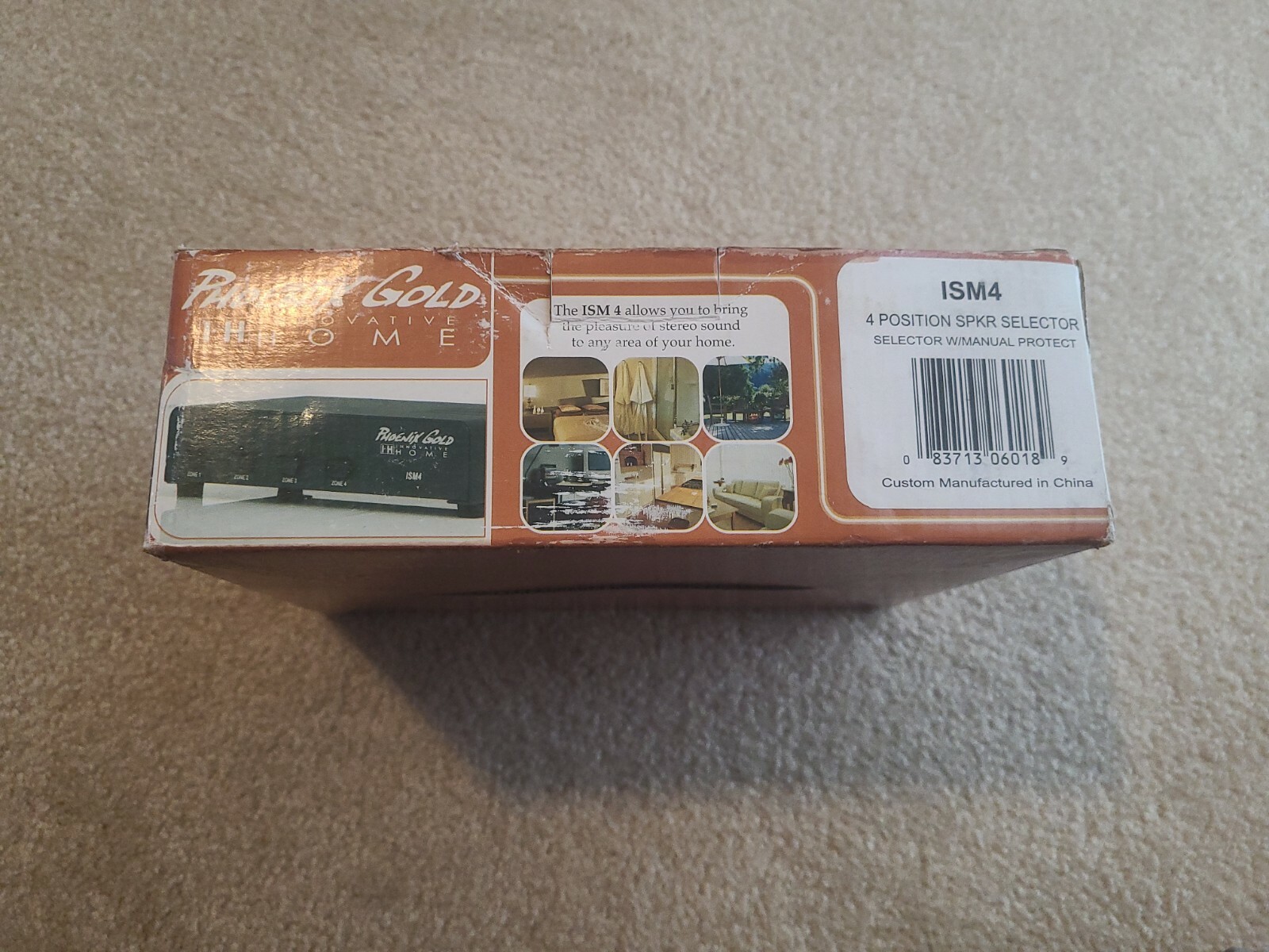 Phoenix Gold Innovative Home ISM 4 Single Source Speaker Selector NOS