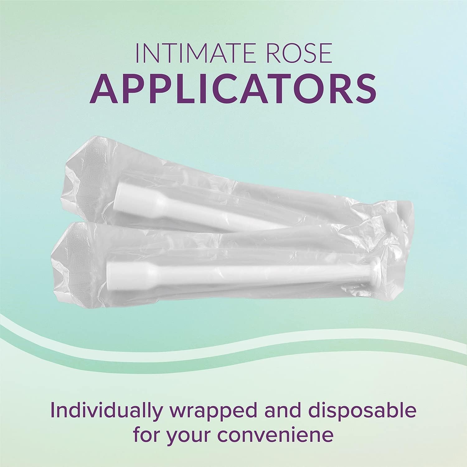 Intimate Rose 15 Count Vaginal Suppository Applicator - Fits Most Boric Acid Sup