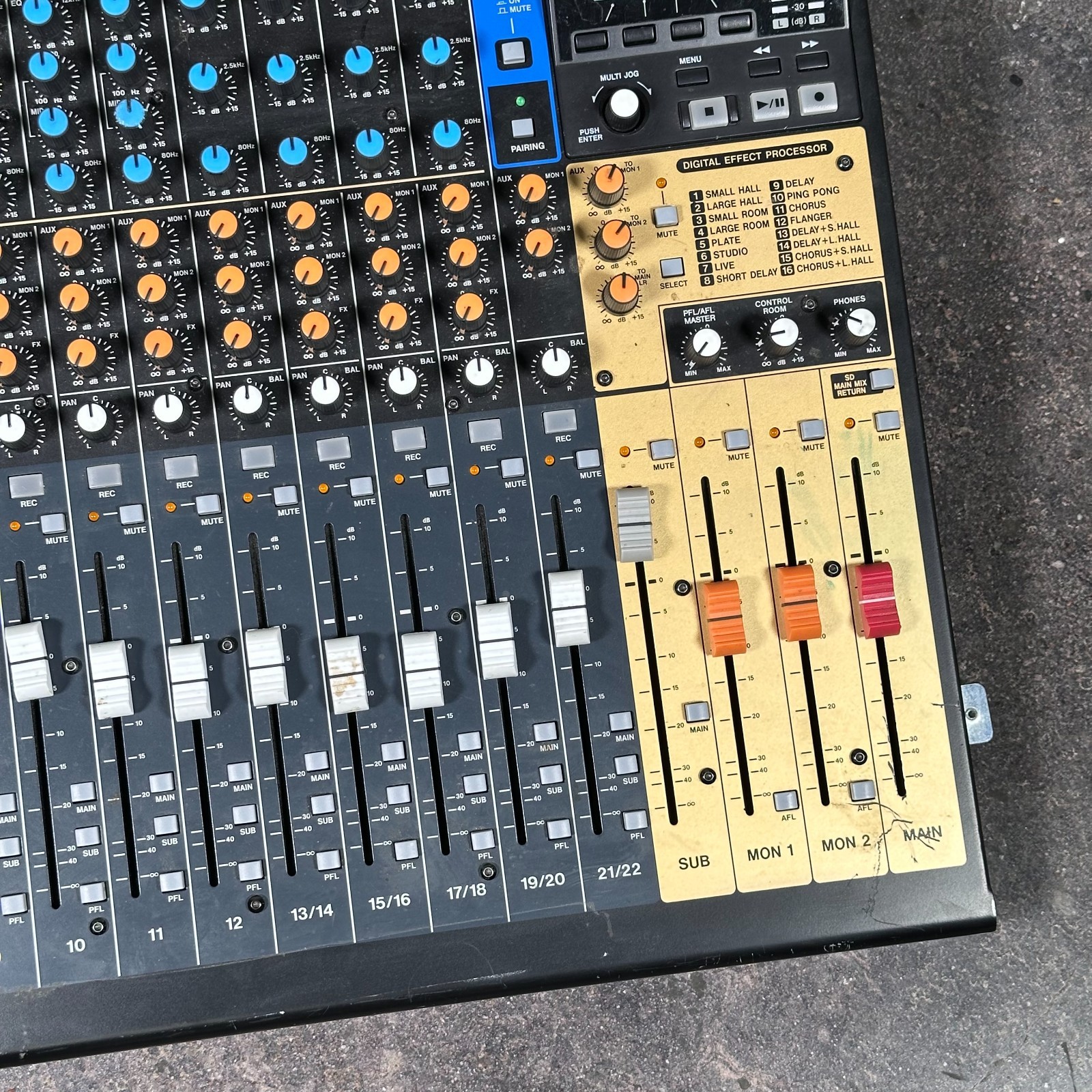 Tascam Model 24 Live Recorder & Mixing Console With Audio Interface; AS-IS