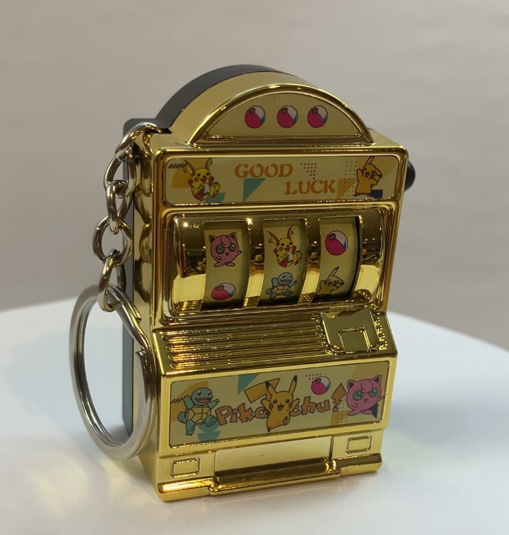 Mini Pokemon Fidget Toy Slot Machine Keychain Spin and Enjoy!