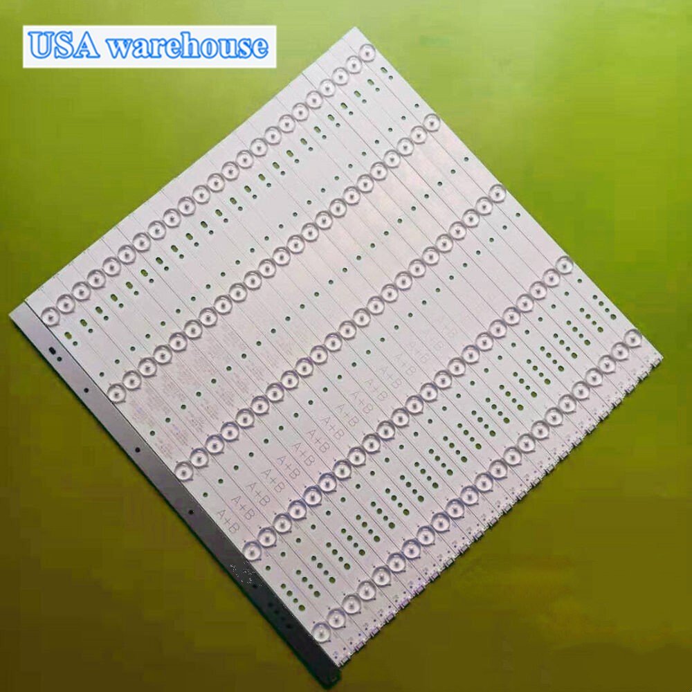 LED backlight strips For LG TV 65UH5500-UA 65UH5500 5835-W65002-OP40 V650DJ4-QS5