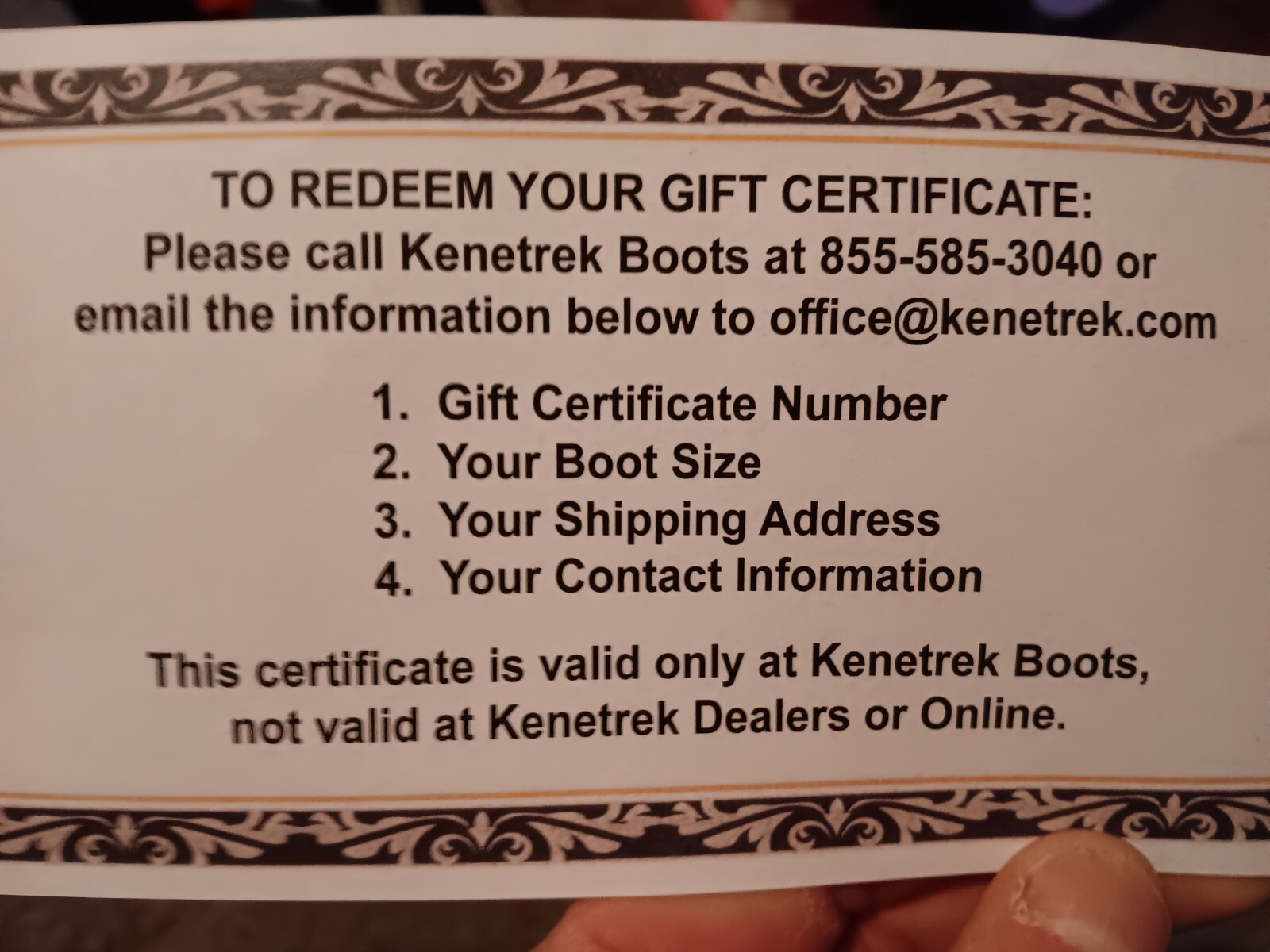 Kenetrek Slide Rock Hiker