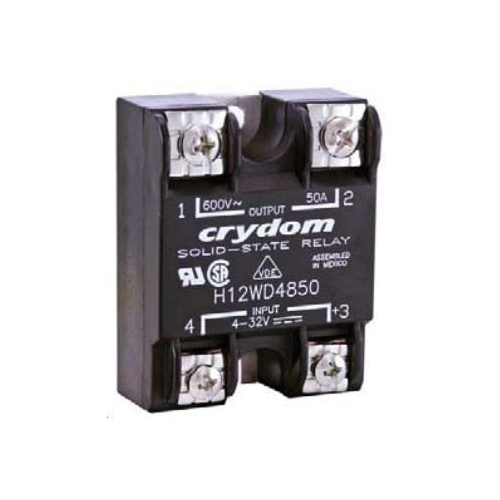 Crydom H12WD4890, 4 to 32 VDC Input, 90 A Load, Solid State Relay, 1pc