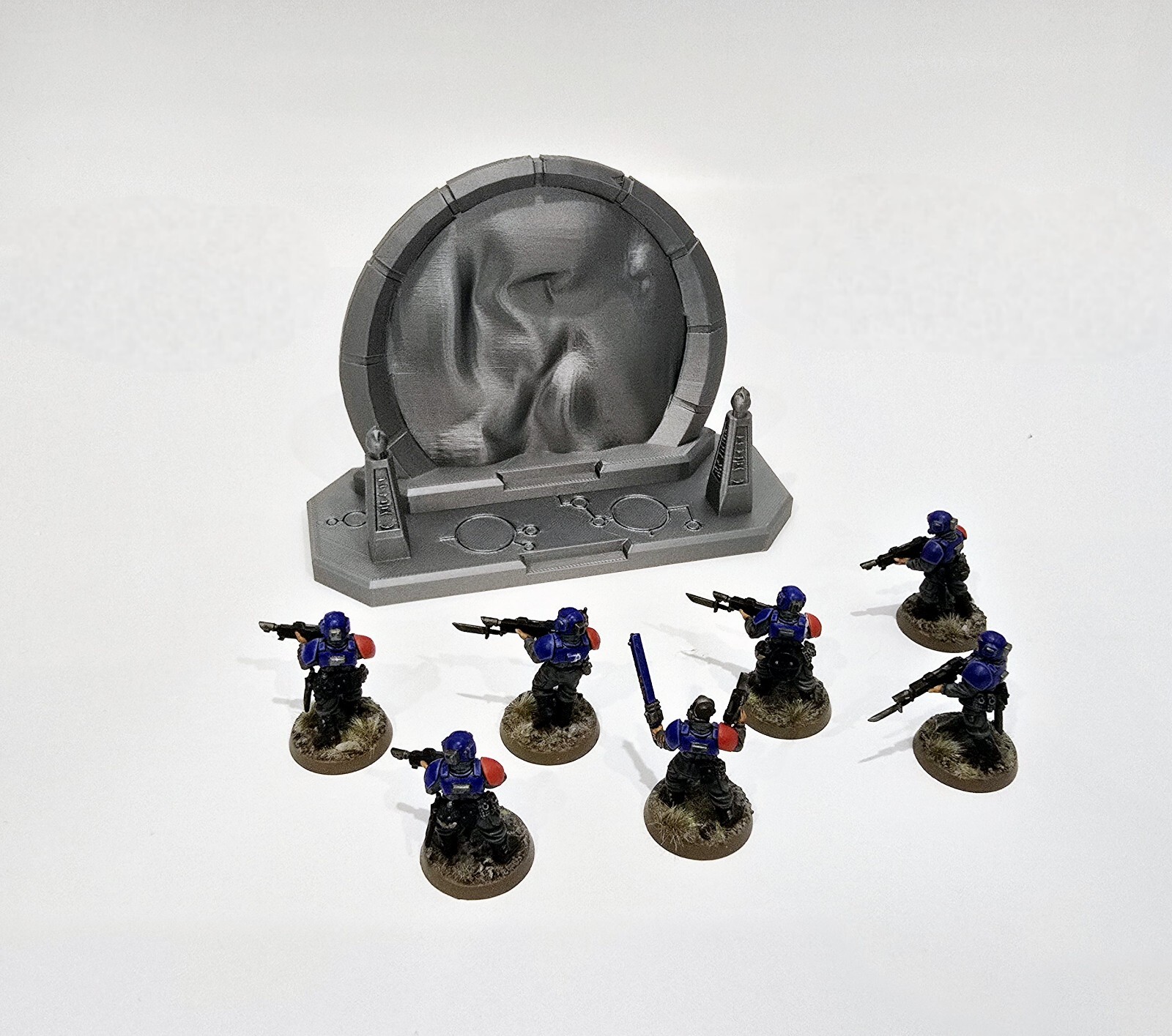3D Printed Necron Proxy Active Space Portal Great For 40K Or Kill Team