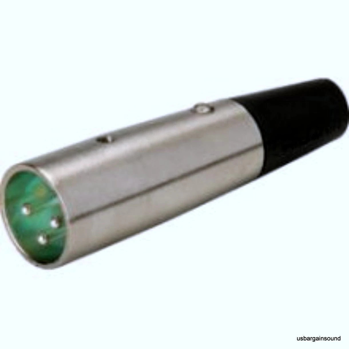 Genuine Switchcraft A3M Series 3 Pin XLR Mic Male Cable End Connector Silver Pin