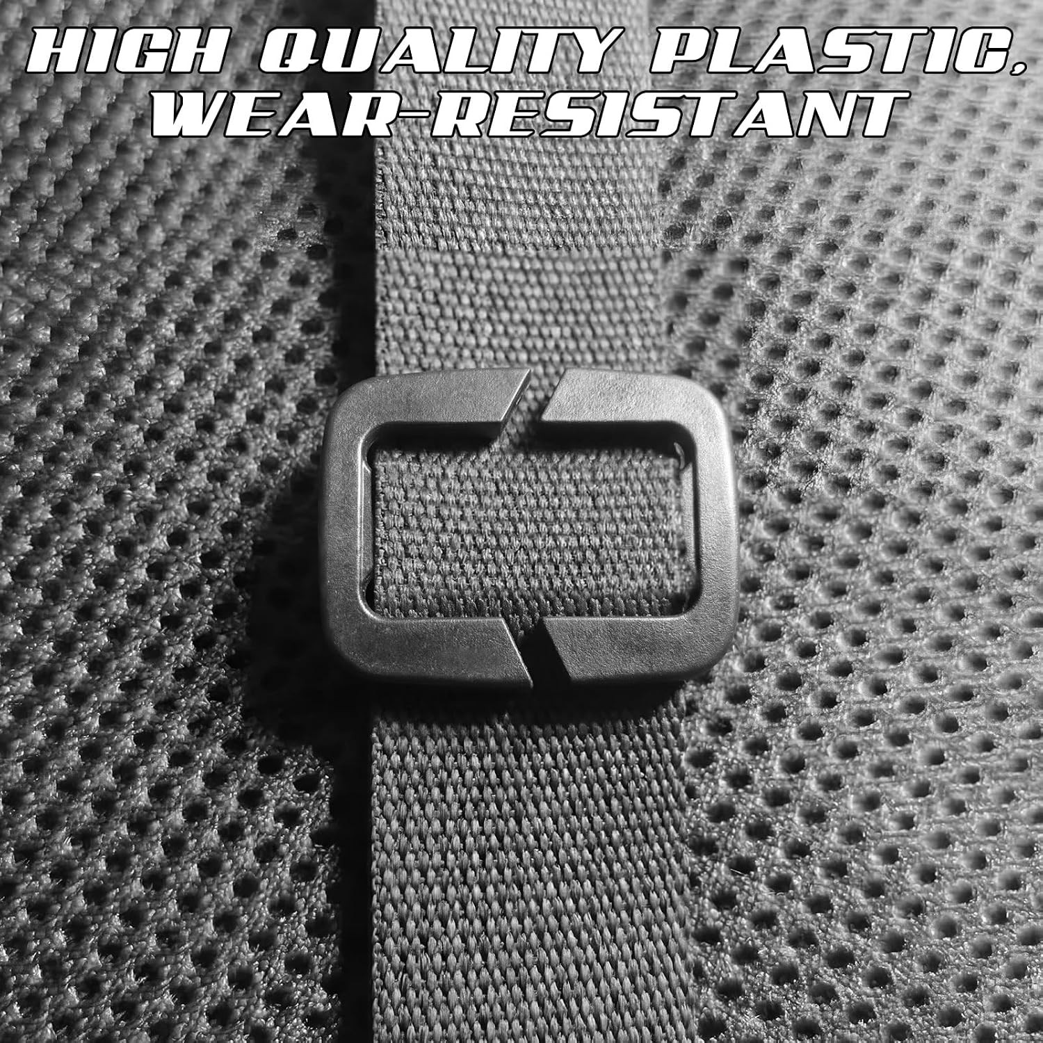 4 Pcs Backpack Strap Clips 1 Inch Detachable Webbing Buckle Nylon Shoulder Strap