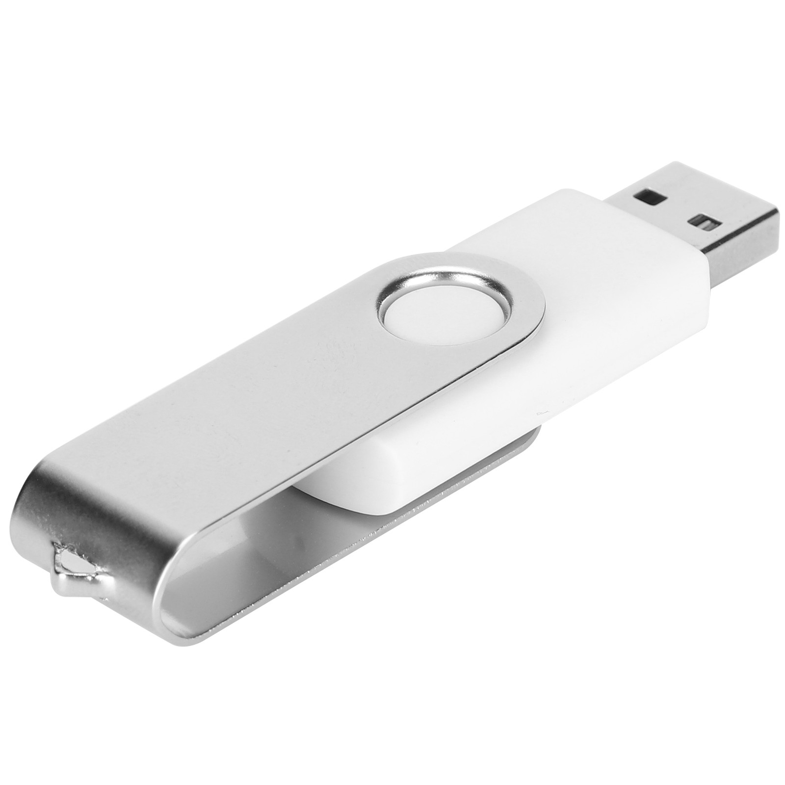 USB Flash Drive Candy White Rotatable Portable Storage For PC T-DSO