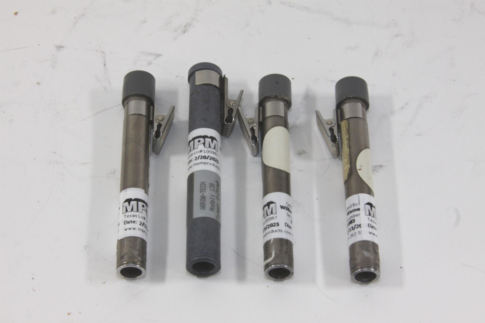 ARROW TECH DOSIMETER Lot Person Radiation Meter  Monitor 1 model 138 + 3 others