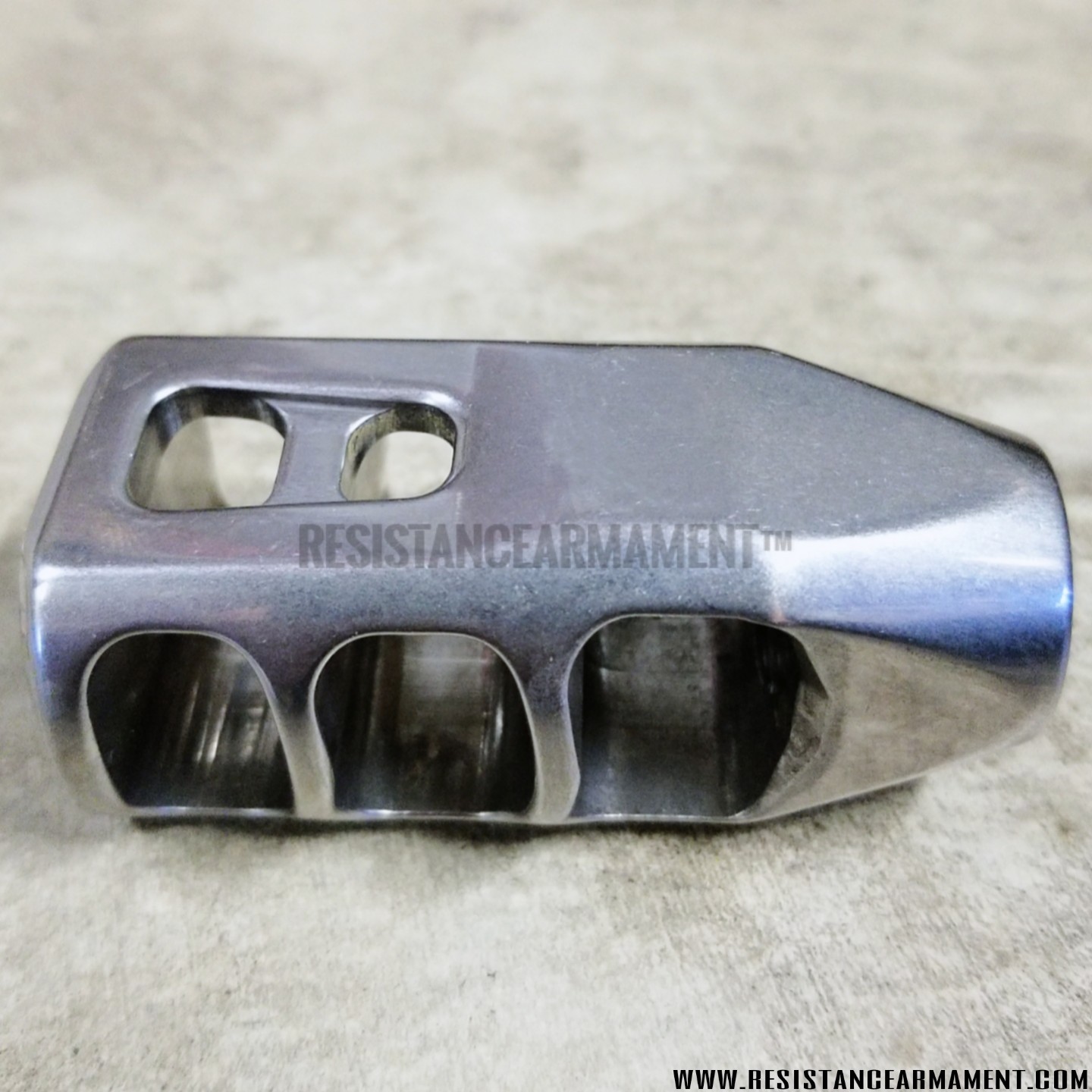 6.5 Creedmoor Ruger Precision 5/8-24 Tanker Stainless Muzzle Brake Compensator