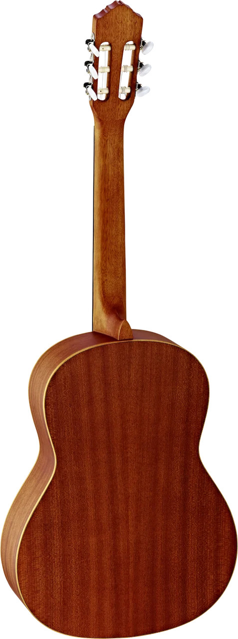 Ortega Guitars R122SN Family Series Slim Neck Nylon 6-String Guitar w/ Free B...