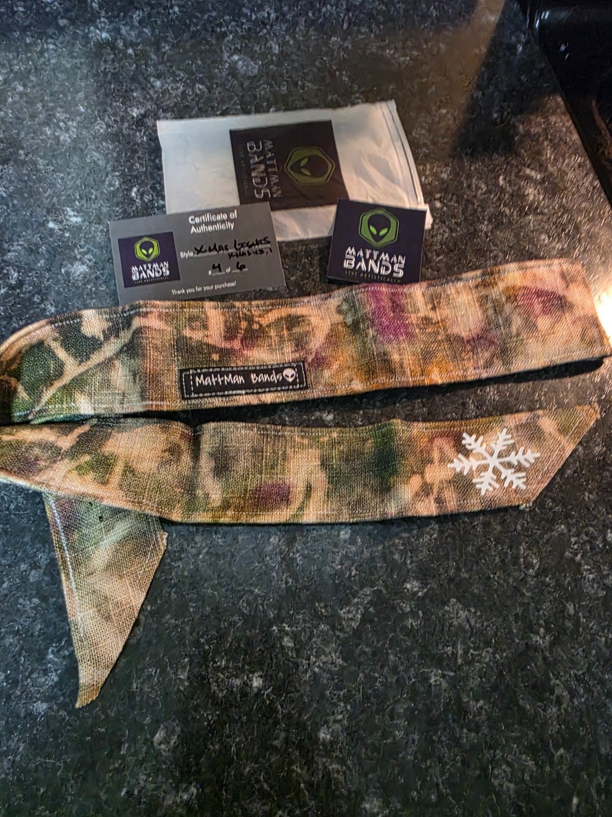 Matt mans paintball headband
