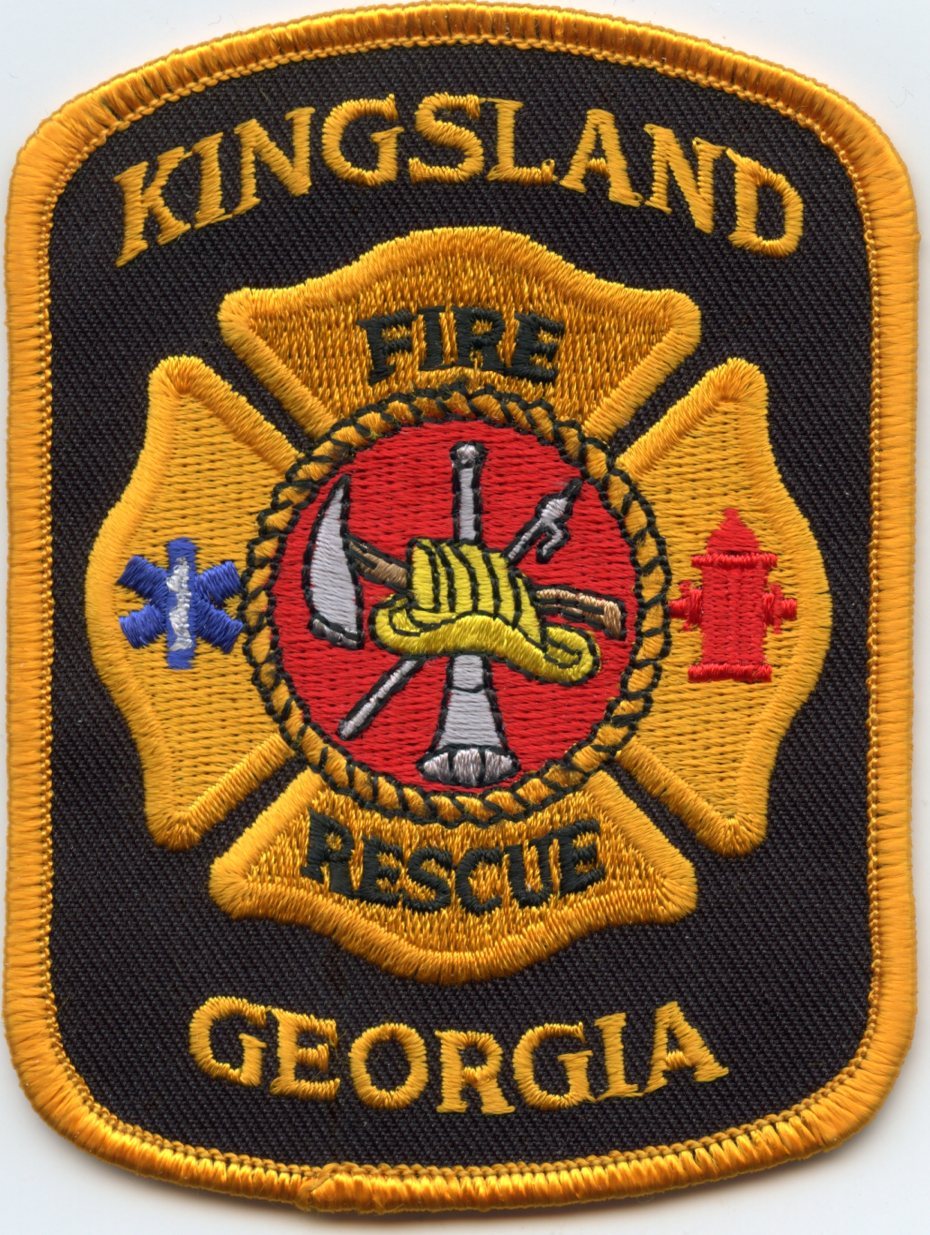 KINGSLAND GEORGIA GA Fire Rescue FIRE PATCH