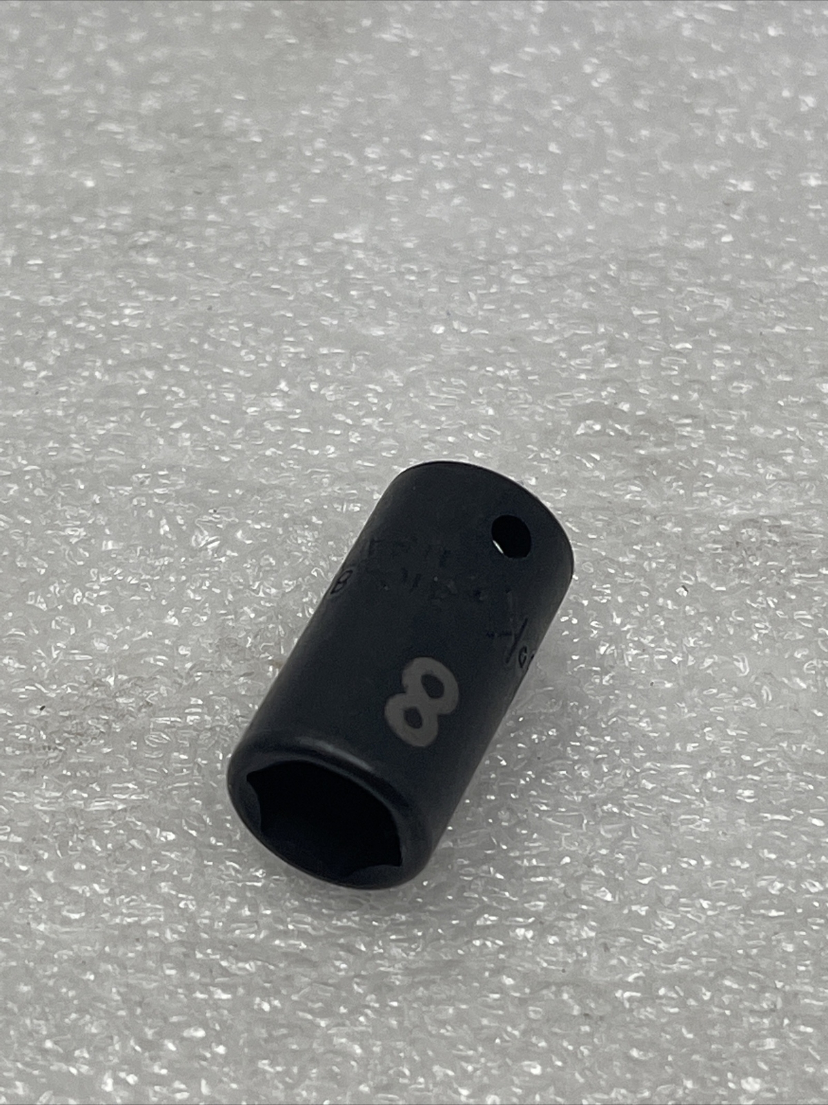 8mm SK Hand Tools 1/4" Drive, 6 Point, Metric Impact Socket, USA Made, 31048