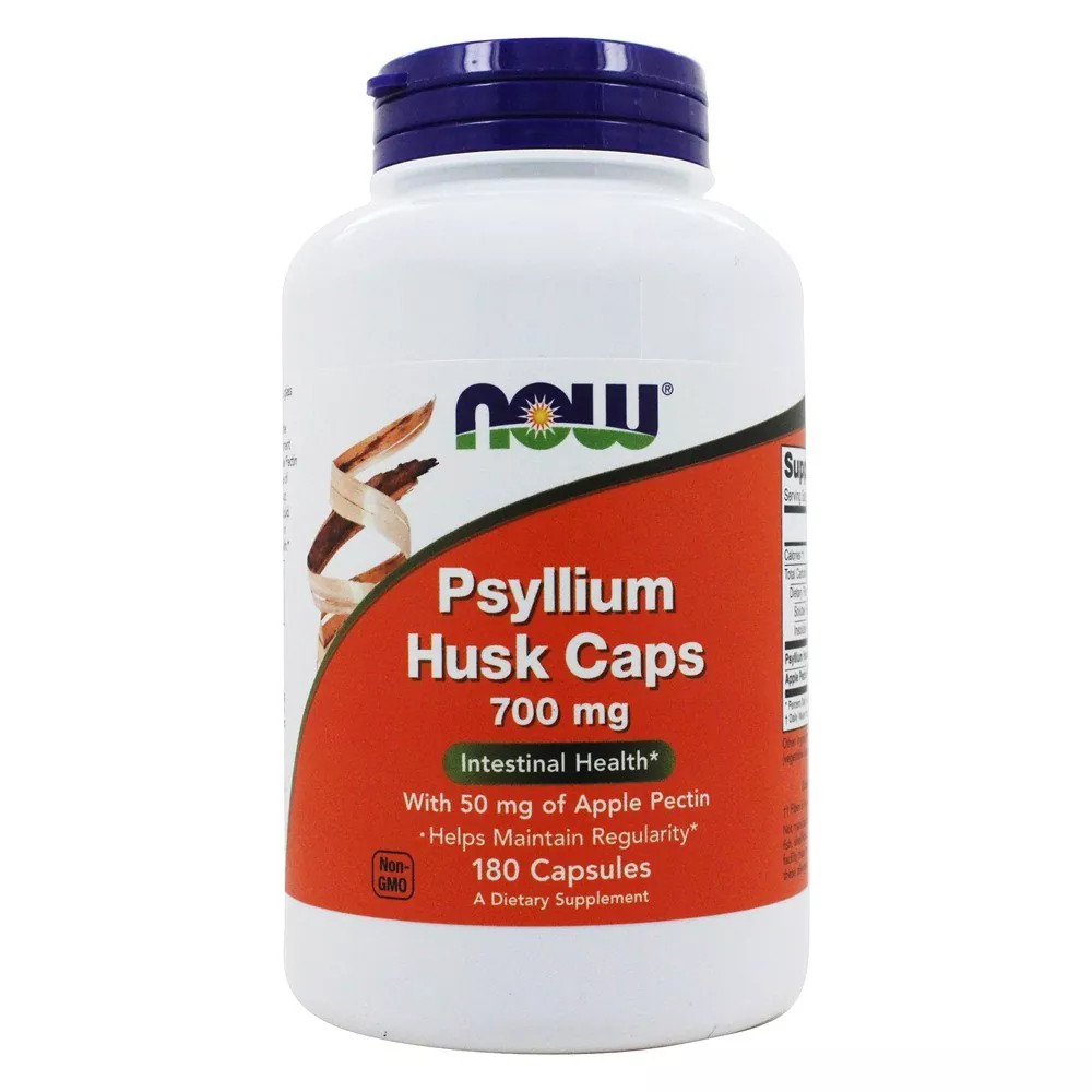 NOW Foods Psyllium Husk Caps 700 mg., 180 Capsules