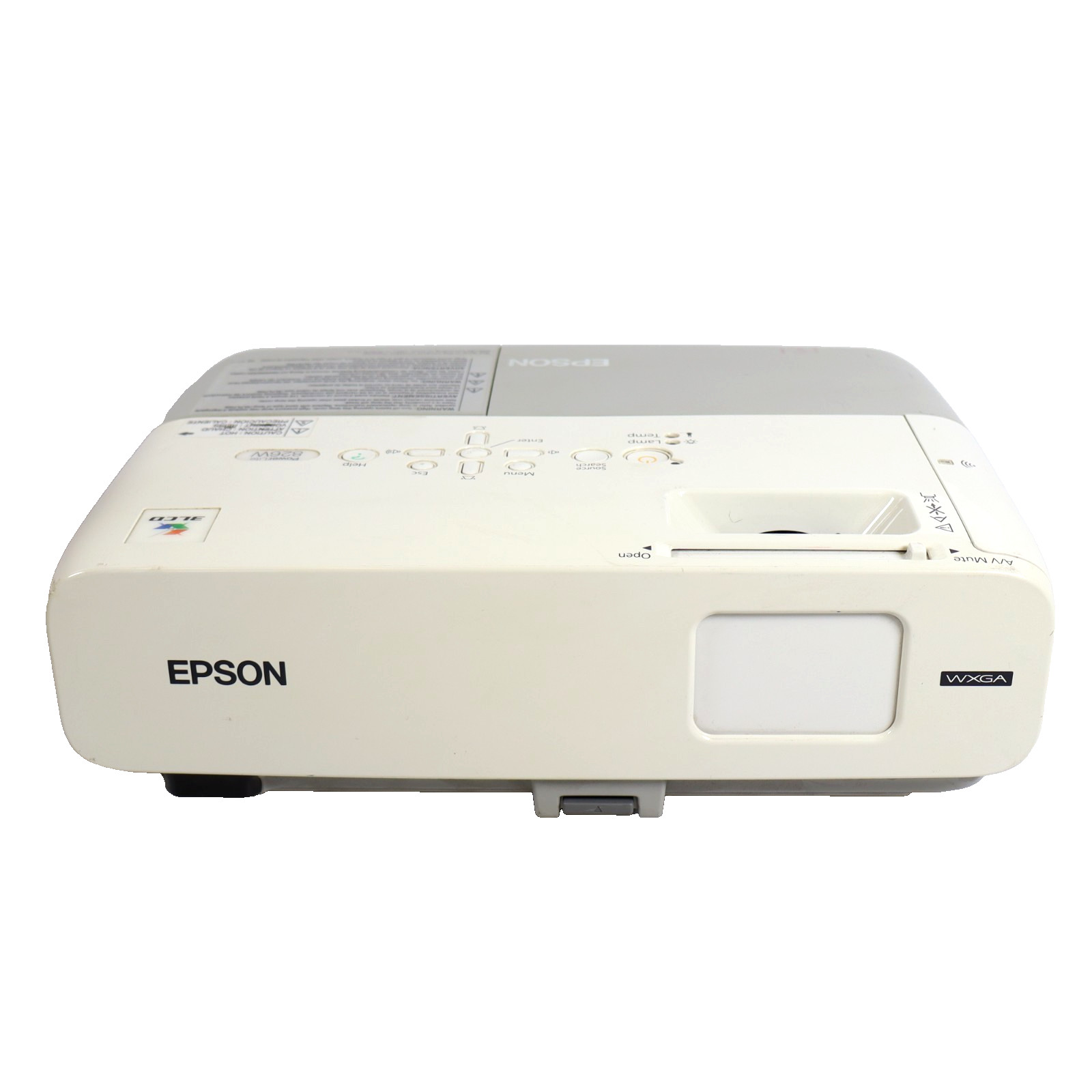 EPSON LCD Projector Model H296A (BSJ26) PROJECTOR ONLY - Tested and Working!
