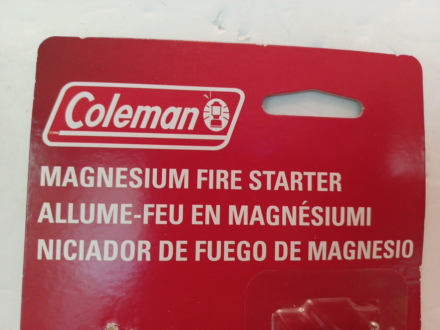 Coleman Pocket-Size Compact Waterproof Magnesium Fire Starter NEW IN PACK