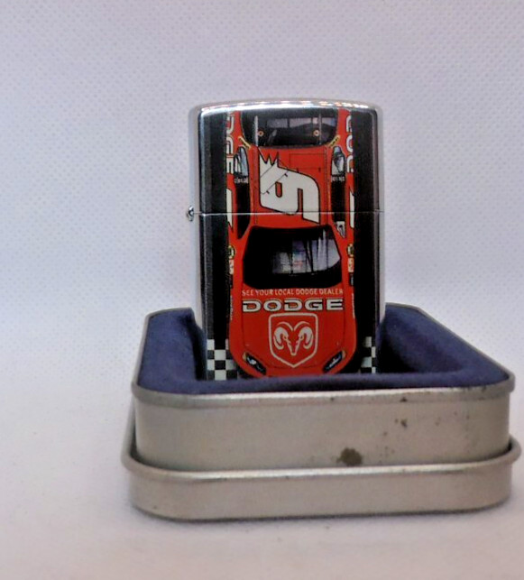 Vintage 2005 Kasey Kahne Finish Line  #9 Race Car HP Chrome Zippo Lighter NEW
