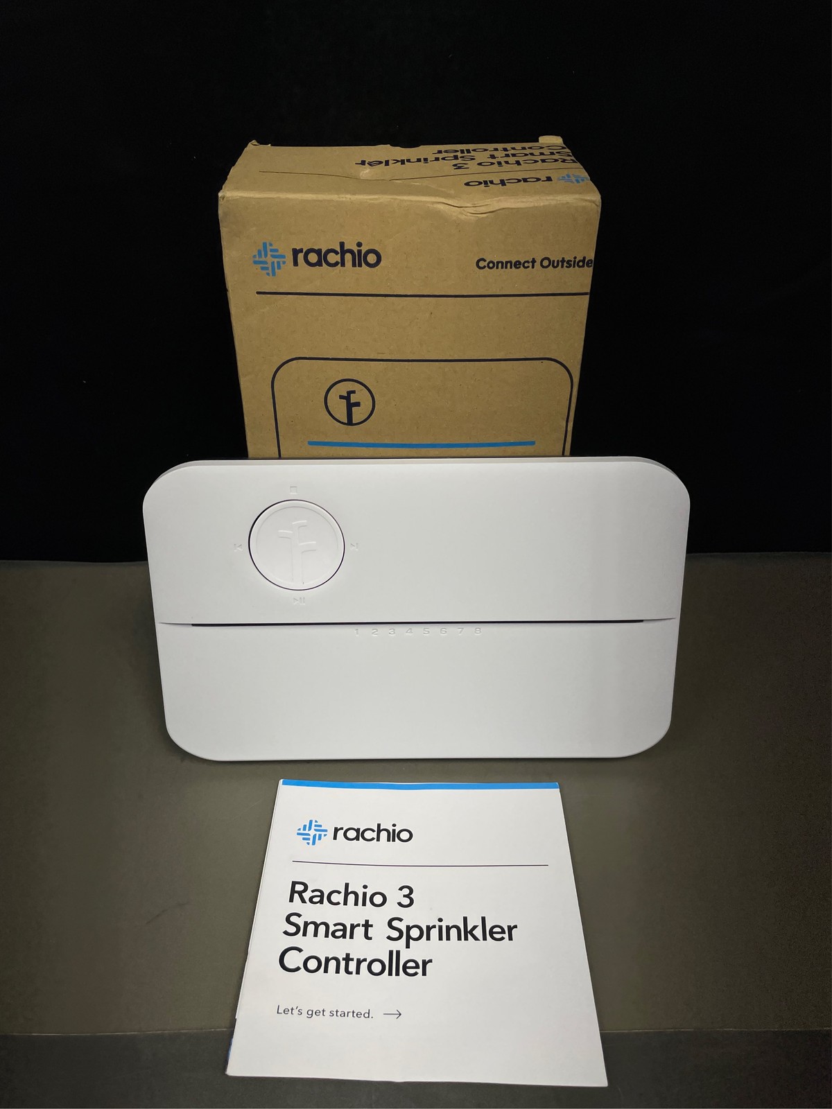 Rachio WiFi Smart Sprinkler Controller (8-Zone Irrigation Remote Control) – App-