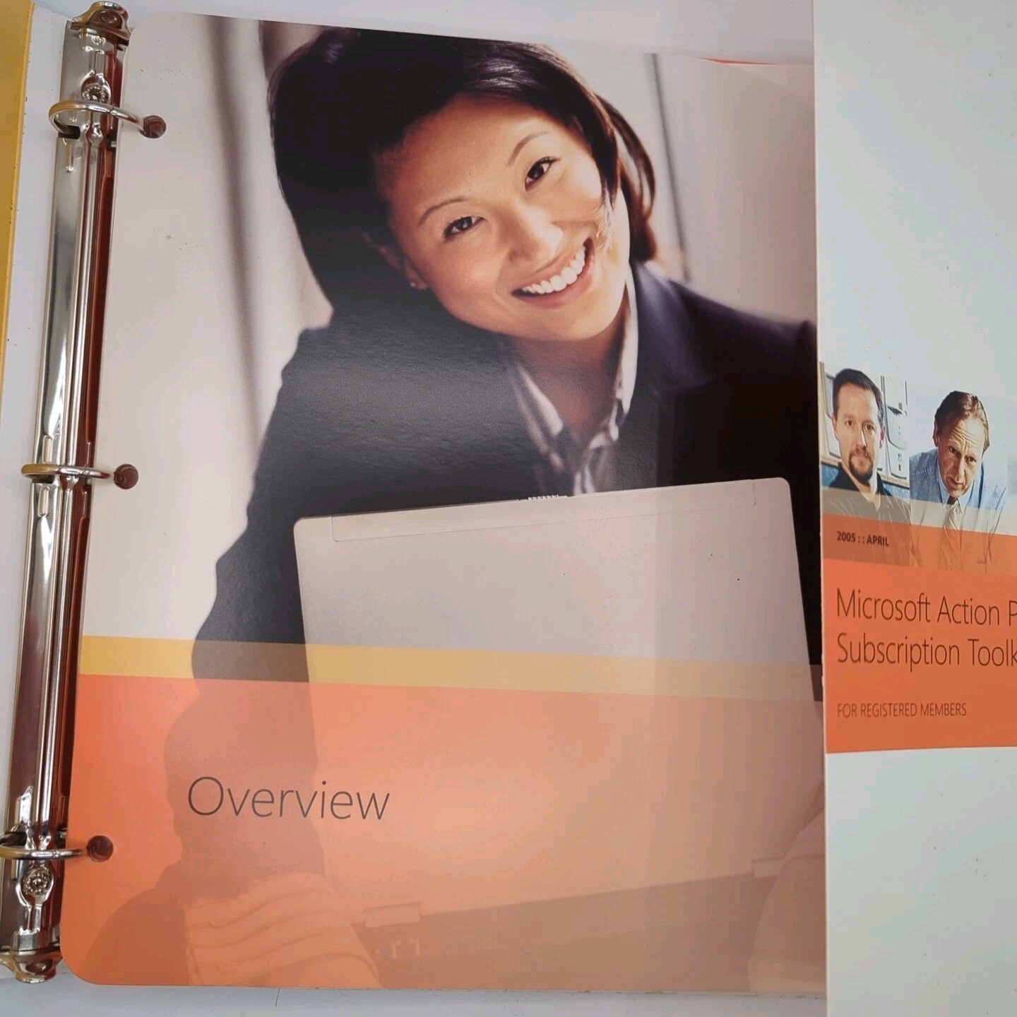2005 Microsoft Action Pack Subscription Kit Member w/ CDs Incomplete - CS10