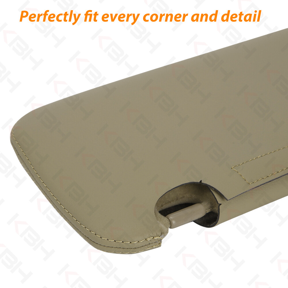 Sun Visor Replacement Cover Light Driver Passenger For 96-02 Toyota 4Runner Tan