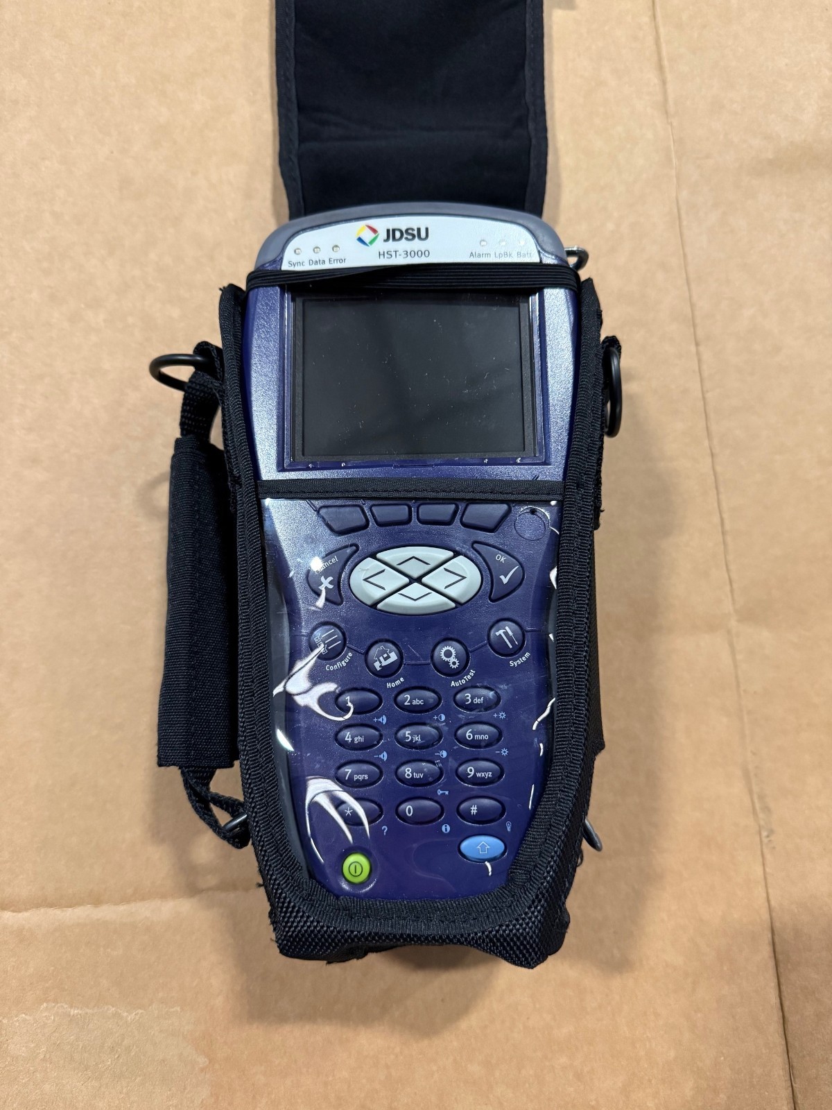 JDSU HST-3000 Handheld Services Tester + Ethernet T1/T3 SIM
