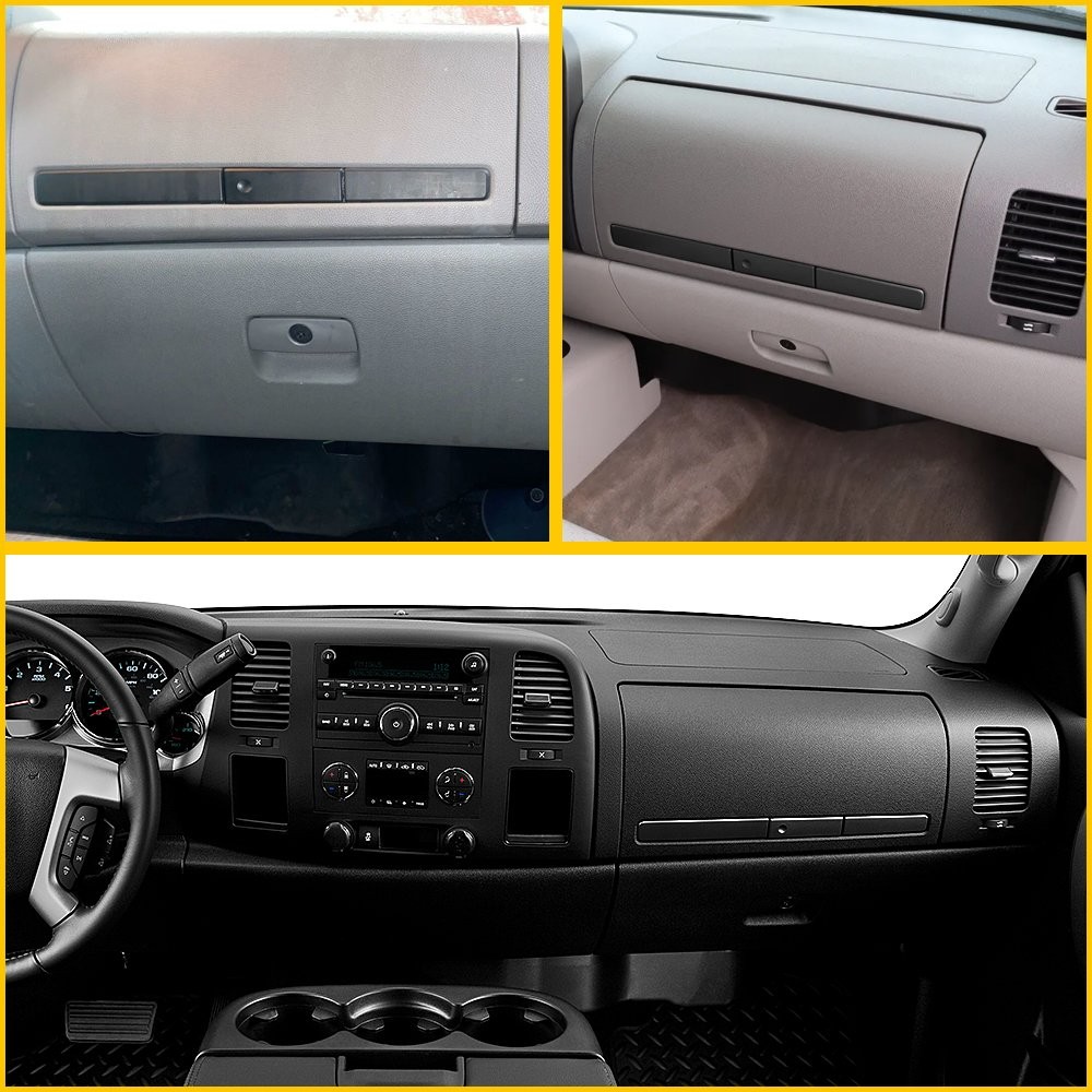 Upper Compartment Glove Box Latch Handle For 07-2013 Chevy GMC Silverado Sierra
