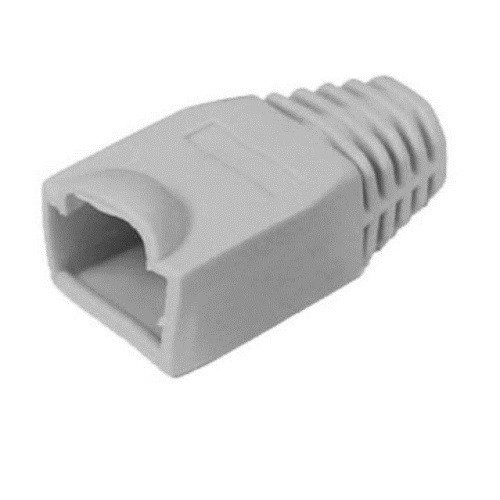 1000 Pcs LOT CAT5 CAT5E CAT6 RJ45 8P8C Connector Plug End Boot Cap Grey