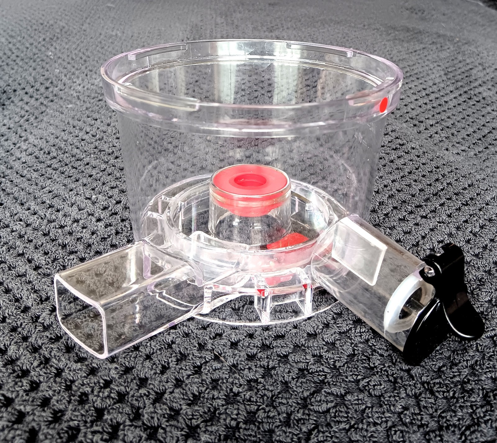 Omega Cold Press Juicer JC300 Extractor Bowl Replacement Clear Plastic