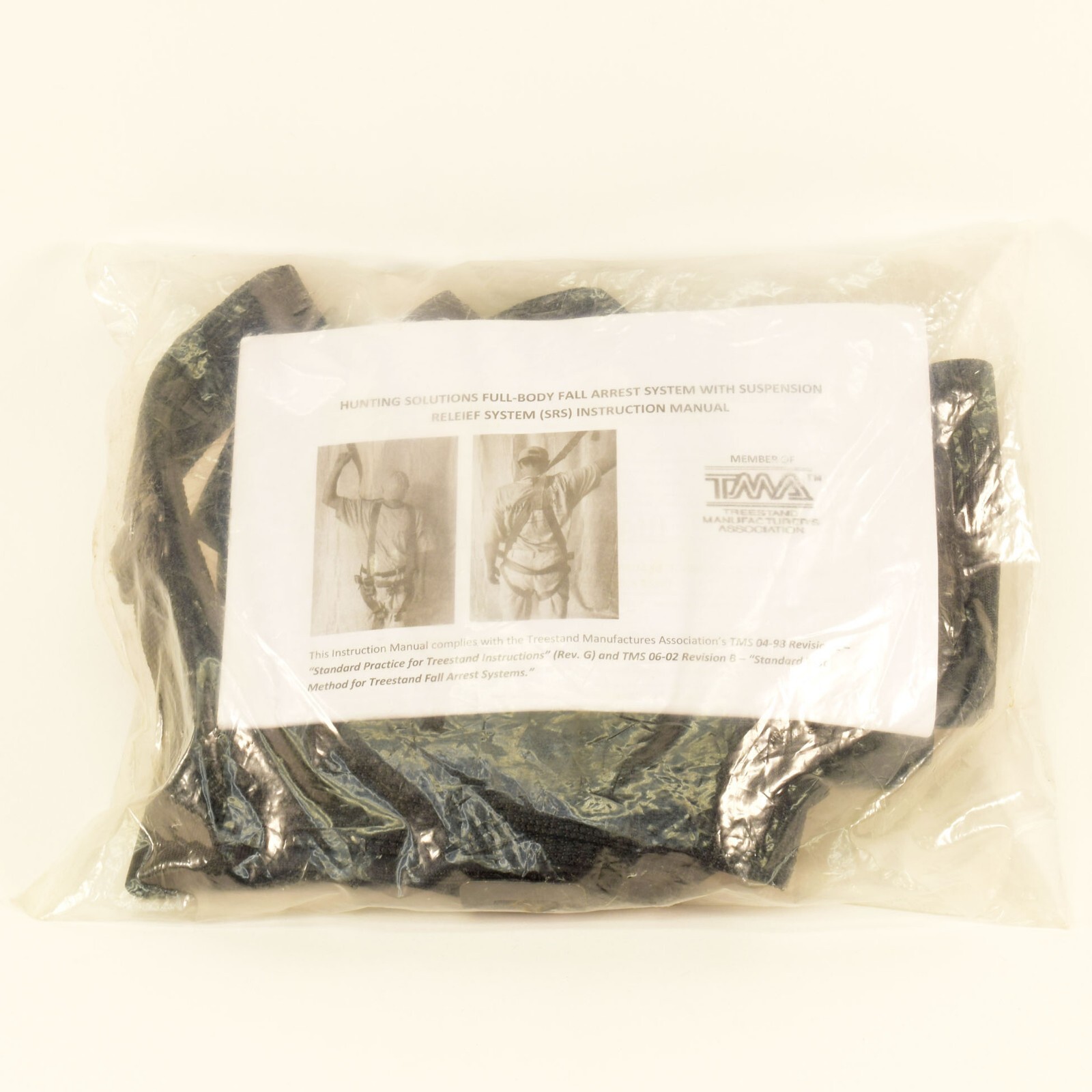 Hunting Solutions Full-Body Fall Arrest System in Sealed Bag Mod# H-500  300 lbs