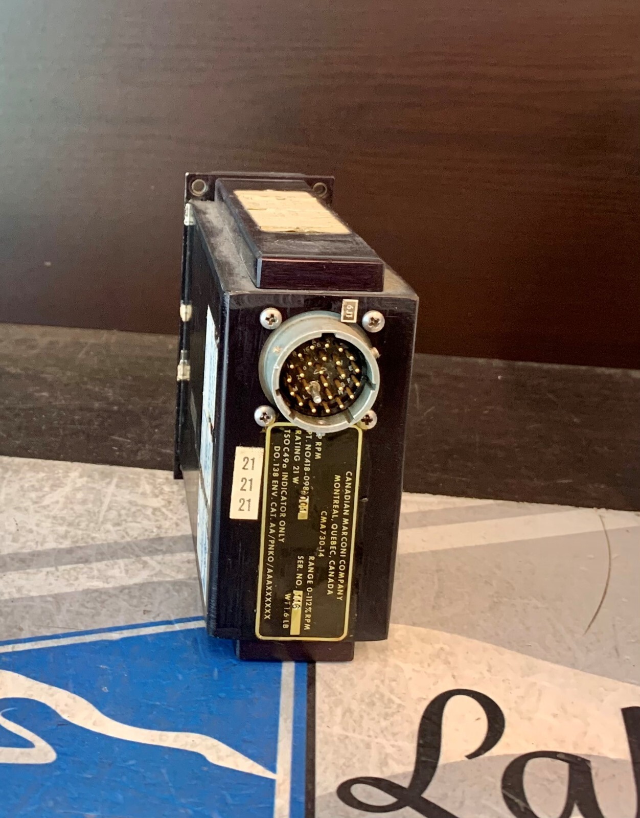 Indicator 418-098-0001 Removed Working