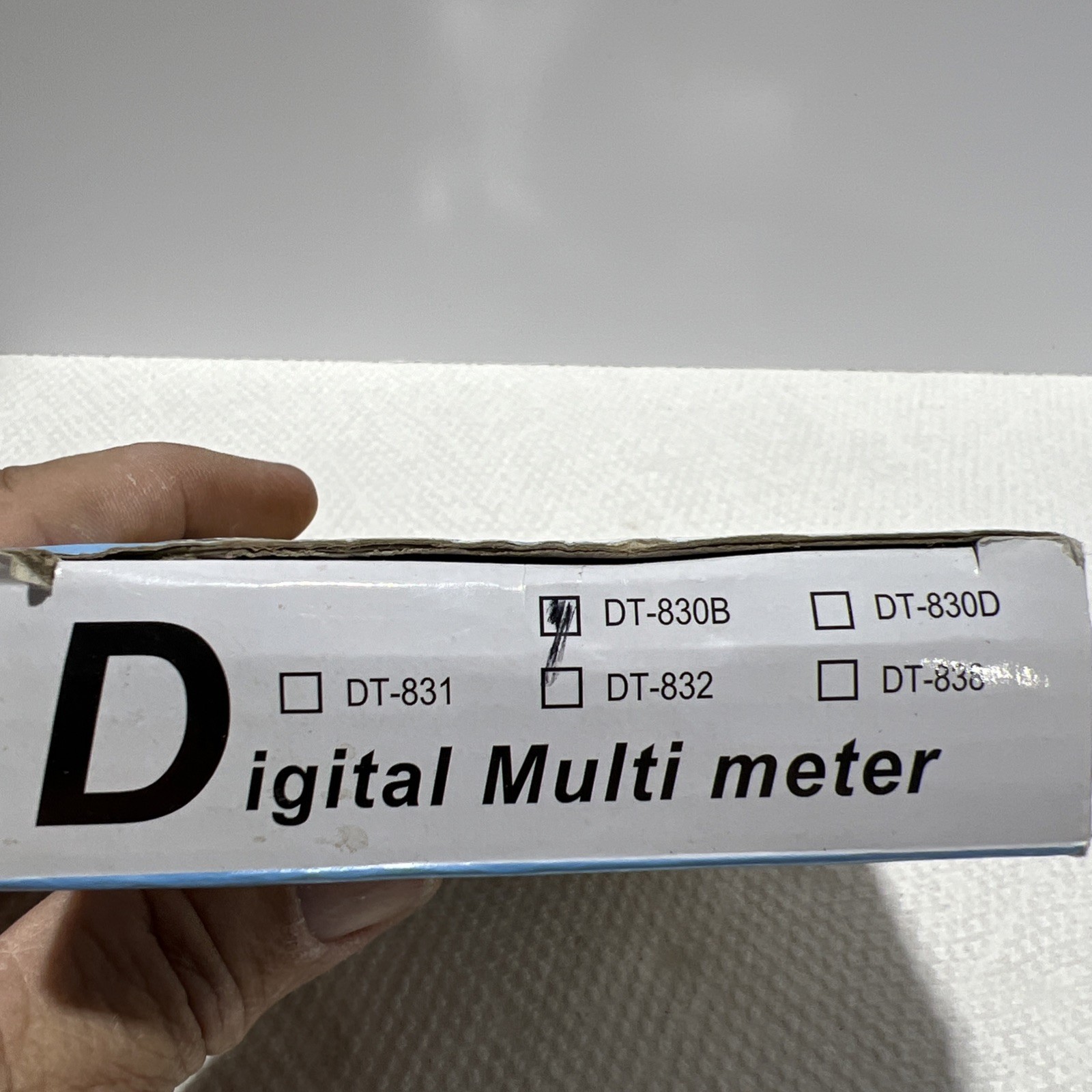 830 Digital Multi Meter Tester Color Yellow B2