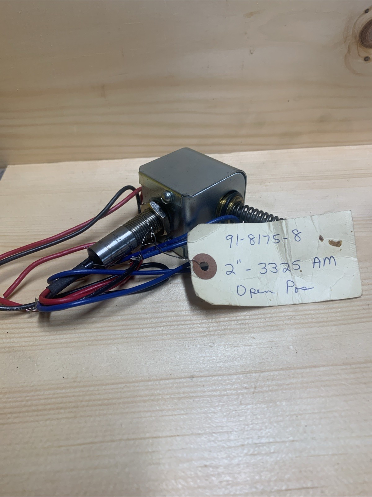 GO - 91-8175–8 - PROXIMITY SWITCH - 74-13528-A1 OPEN POSITION