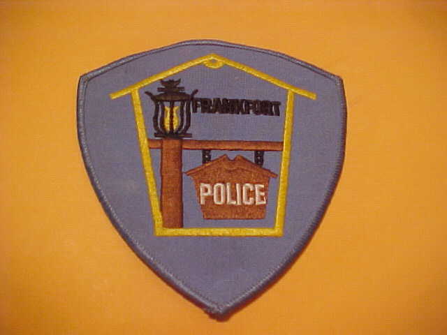 FRANKFORT ILLINOIS POLICE PATCH SHOULDER SIZE UNUSED