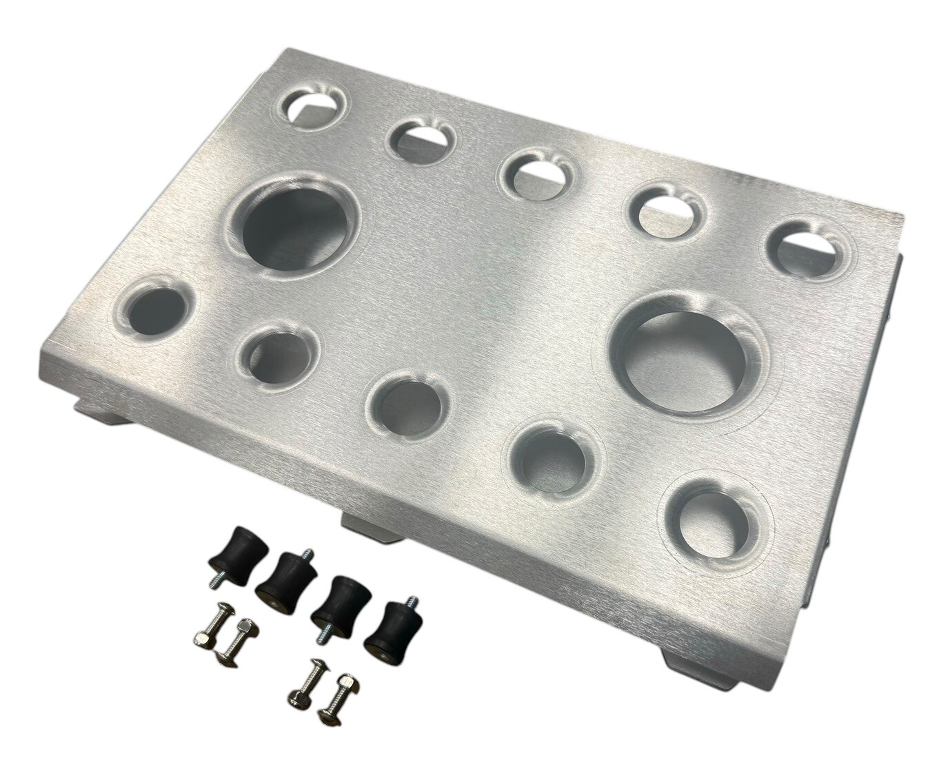 ECU PDM Accessory Mount Tray With Shock Absorbers For Honda Universal B D K
