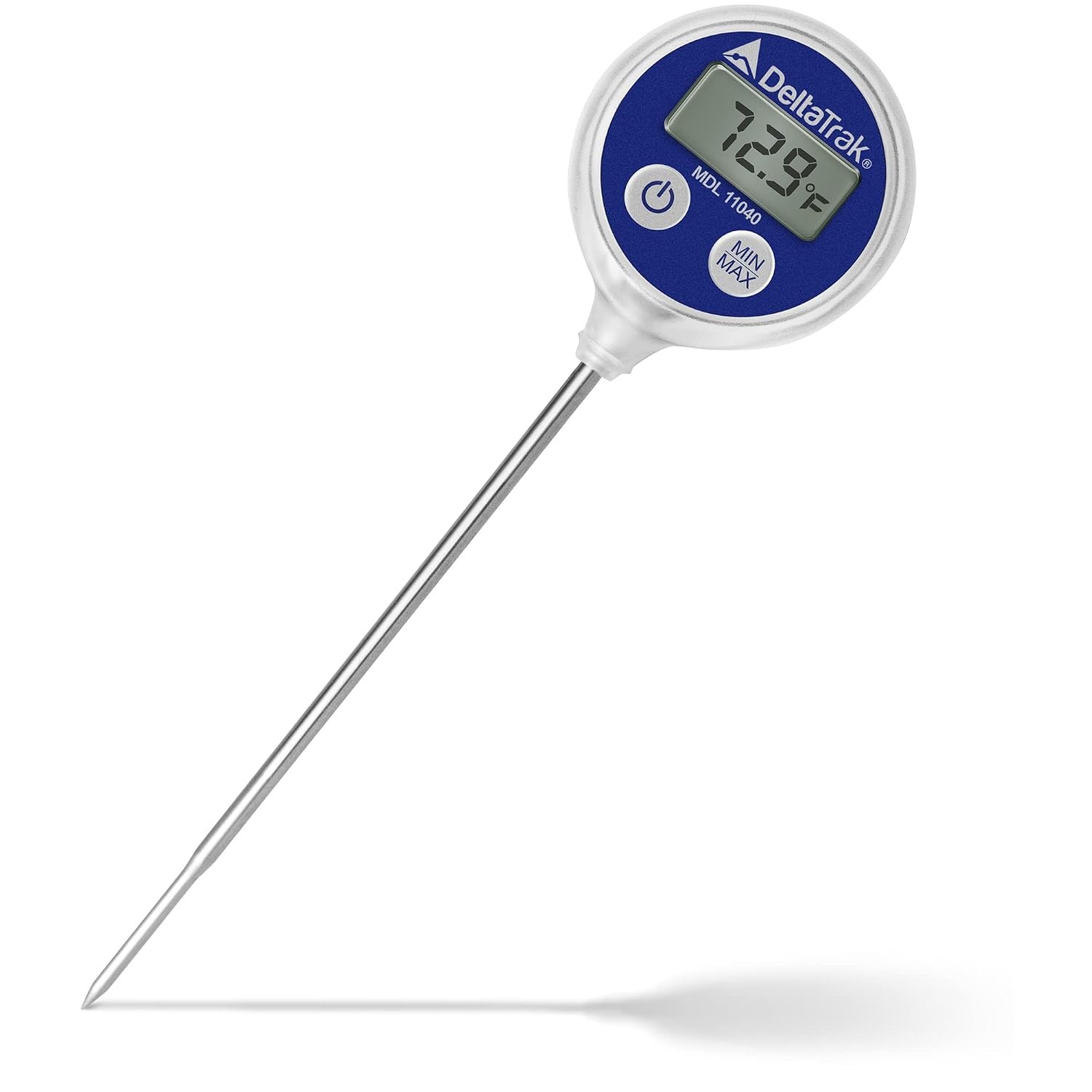 DeltaTrak 11040 Waterproof Digital Meat Thermometer for Cooking, BBQ