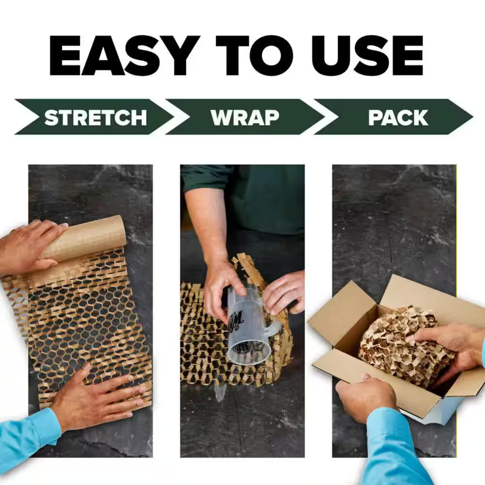 12 In. X 30 Ft. Cushion Lock Protective Packing Wrap