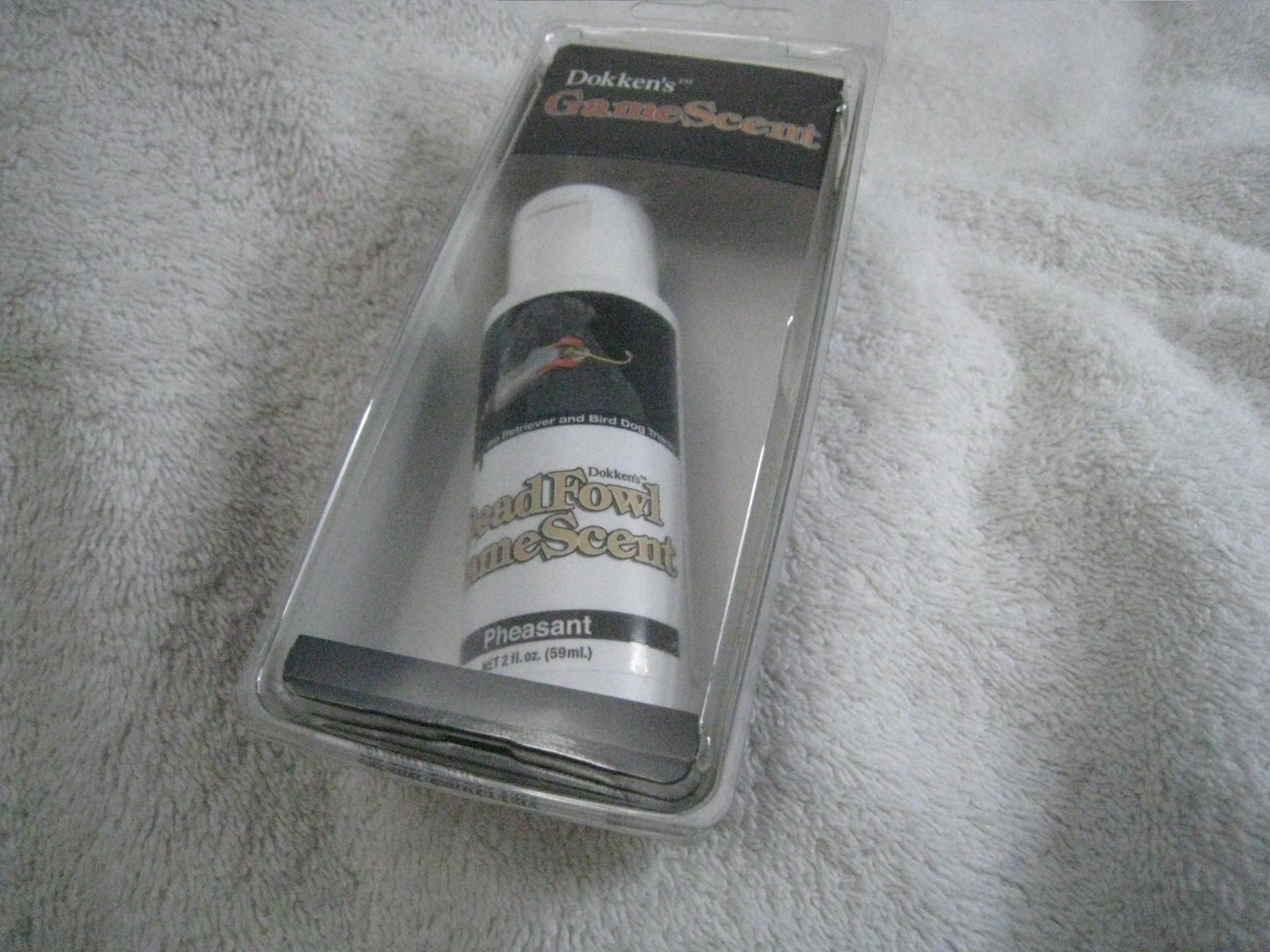 Dokken's Dokken Dead Fowl Game Scent Pheasant 2oz inject into foam body