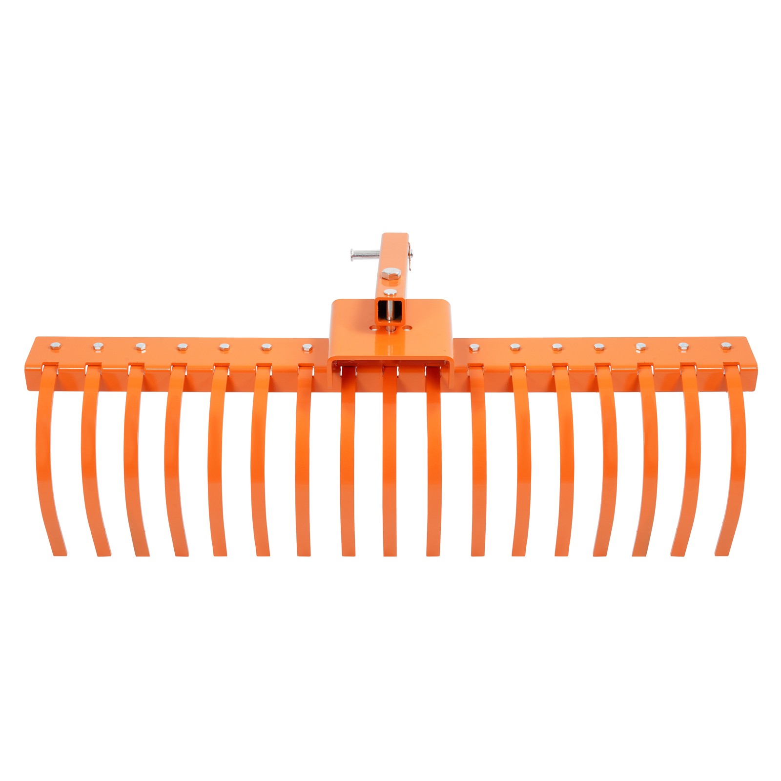 For 2" Receiver Tractor 48" Landscape Rake Pine Straw Rake Rock Rake ATV UTV