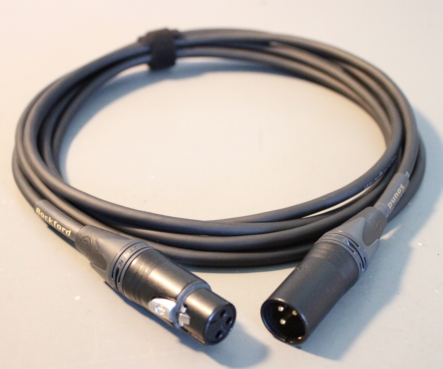 Gotham Audio GAC-4/1 Starquad | 1 FT | Gold Male XLR to Female XLR Mic Cable